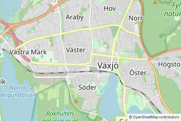 Karte Växjö