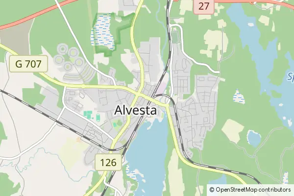 Karte Alvesta