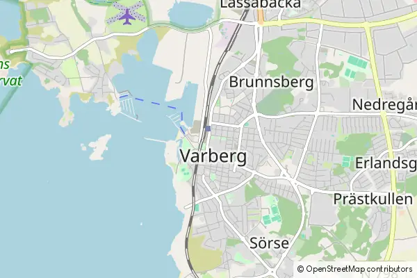 Karte Varberg Municipality