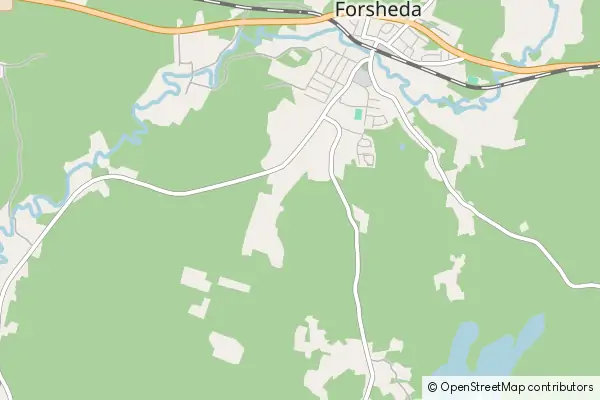 Karte Forsheda