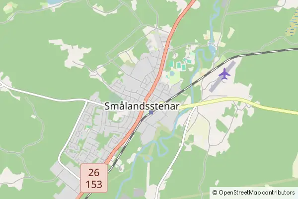 Karte Smålandsstenar