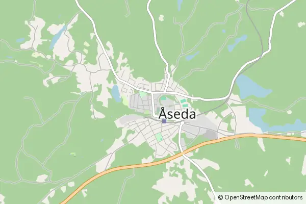 Karte Åseda