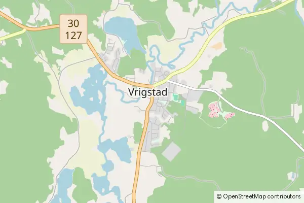 Karte Vrigstad