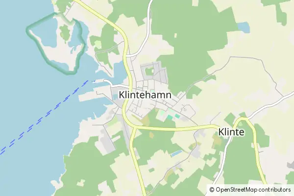 Karte Klintehamn