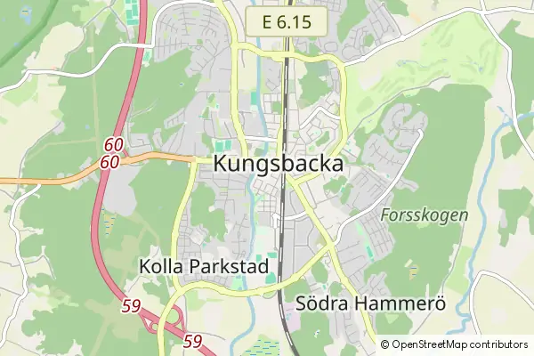 Karte Kungsbacka