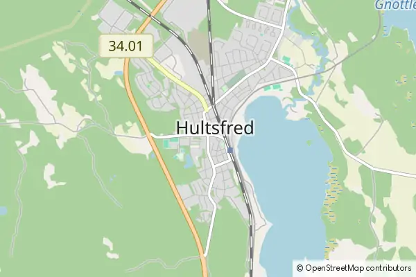 Karte Hultsfred