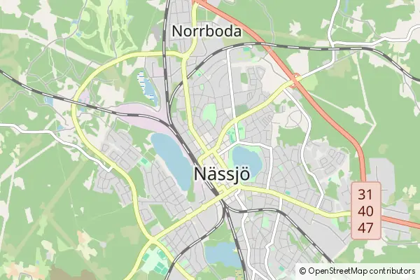 Karte Nässjö