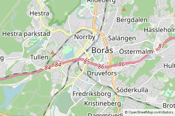 Karte Borås