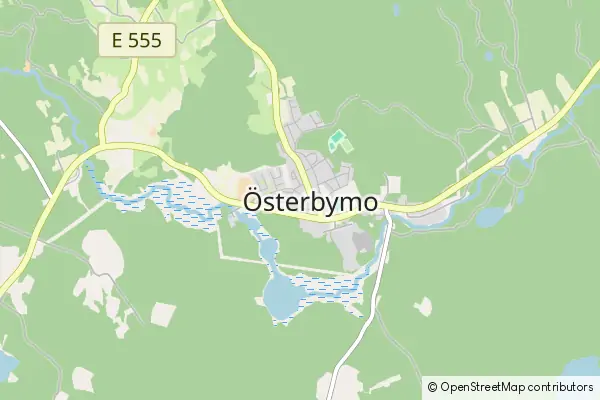 Karte Österbymo