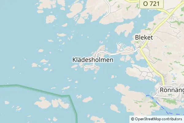 Karte Kladesholmen