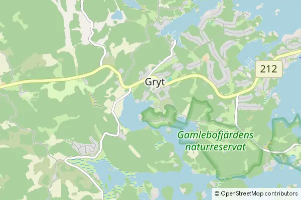 Karte Gryt