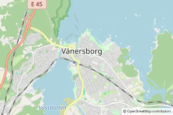 Karte Vänersborg