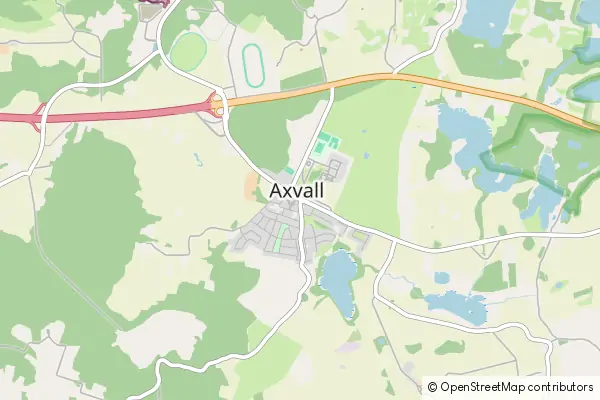 Karte Axvall