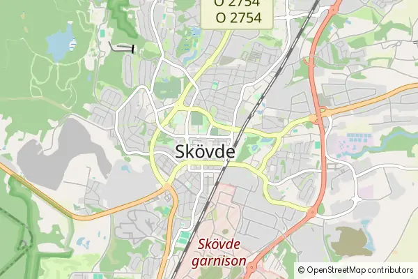 Karte Skovde