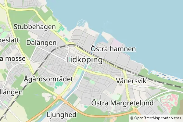 Karte Lidköping