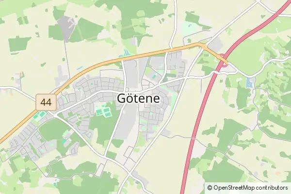 Karte Gotene