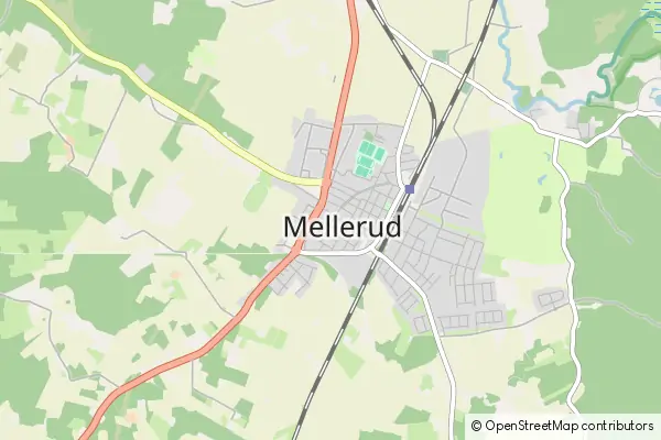 Karte Mellerud