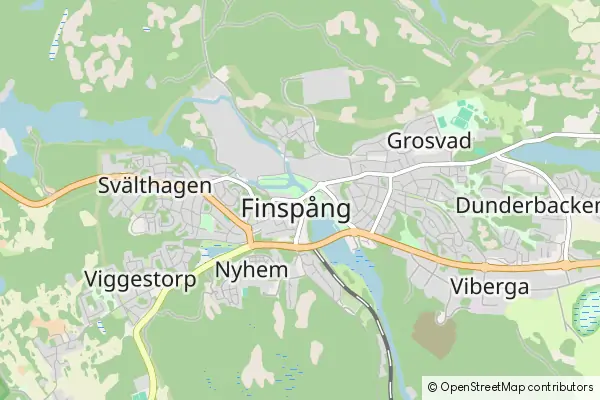 Karte Finspång