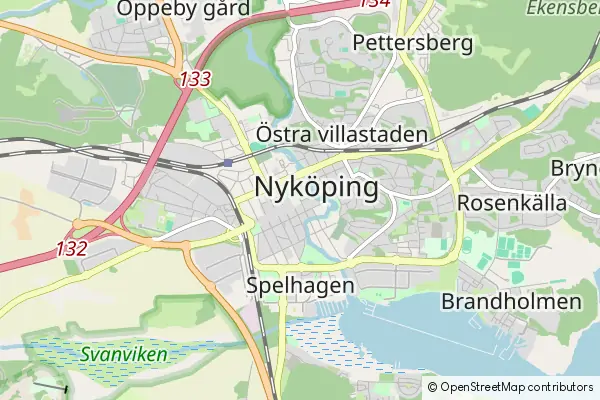 Karte Nyköping