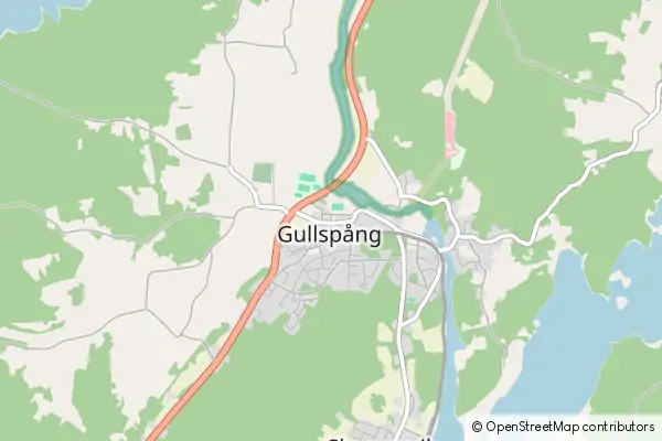 Karte Gullspång