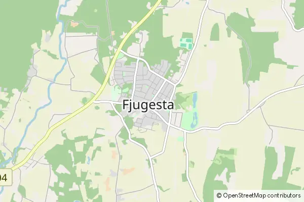 Karte Fjugesta