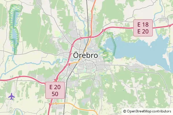 Karte Örebro