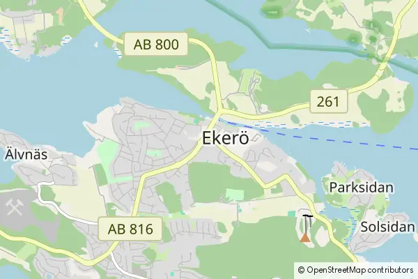 Karte Ekerö