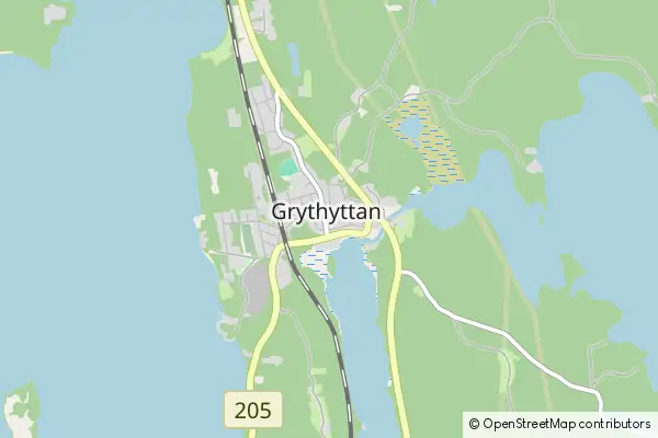 Karte Grythyttan