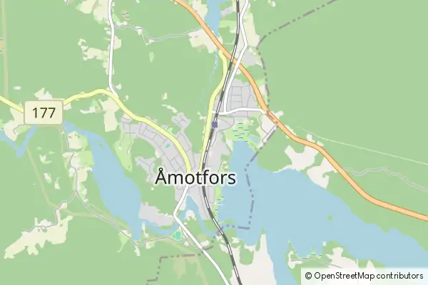 Karte Åmotfors