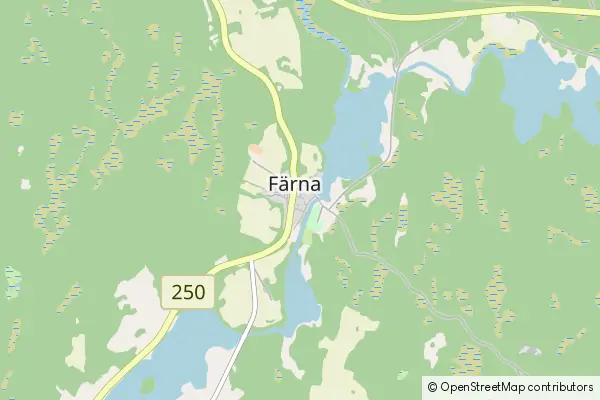 Karte Färna