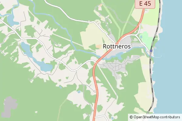 Karte Rottneros