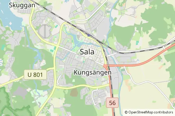 Karte Sala