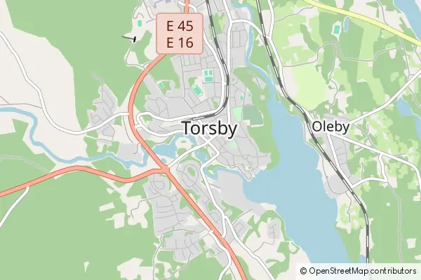 Karte Torsby