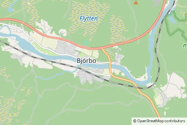 Karte Björbo