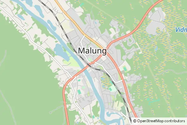 Karte Malung