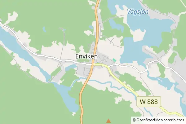 Karte Enviken