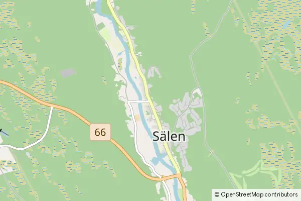 Karte Sälen