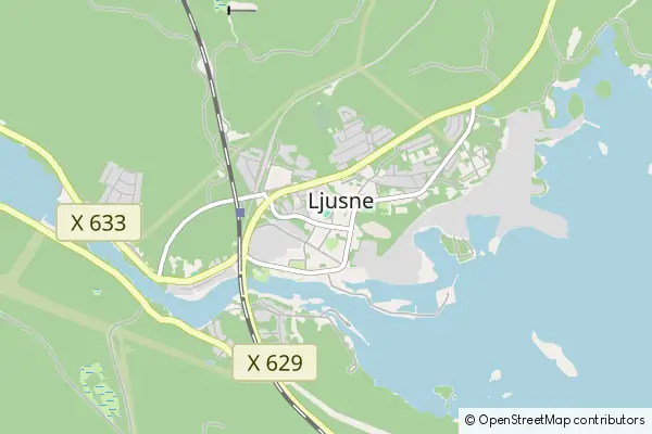 Karte Ljusne