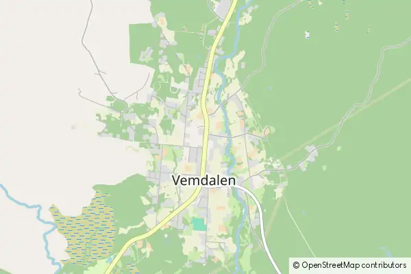 Karte Vemdalen