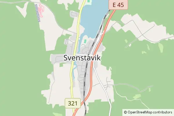 Karte Svenstavik