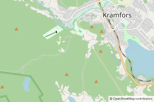 Karte Kramfors Municipality