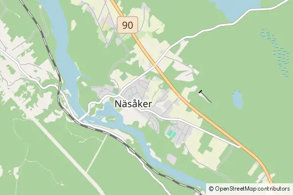 Karte Näsåker