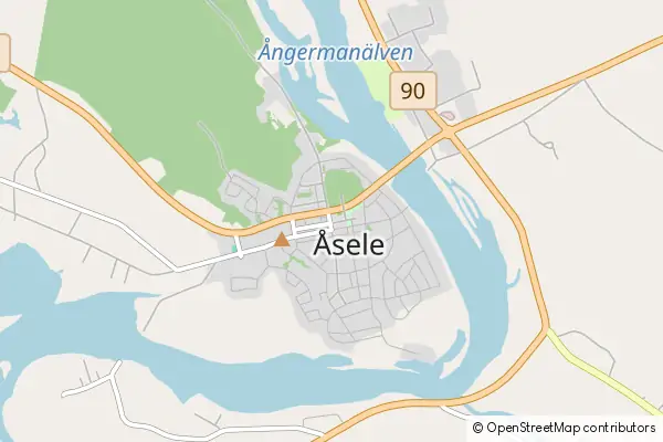 Karte Åsele