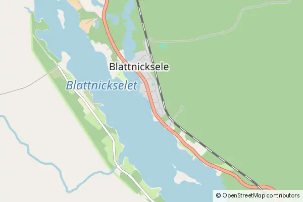 Karte Blattnicksele