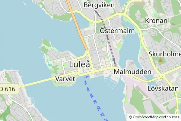 Karte Luleå