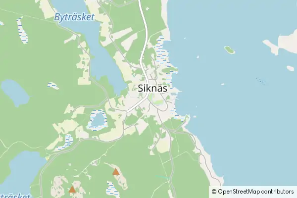 Karte Siknäs