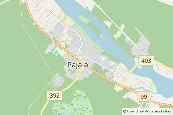 Karte Pajala