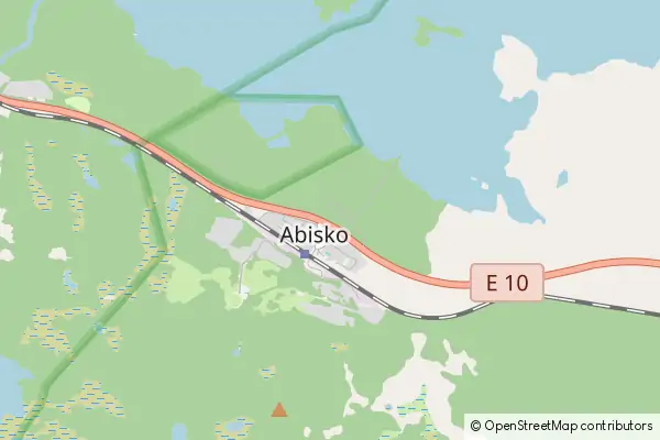 Karte Abisko