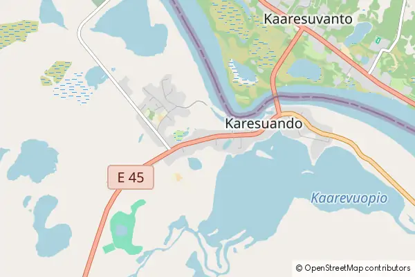 Karte Karesuando