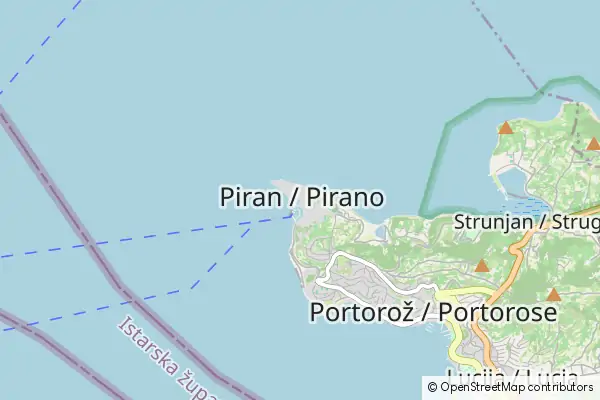 Karte Piran